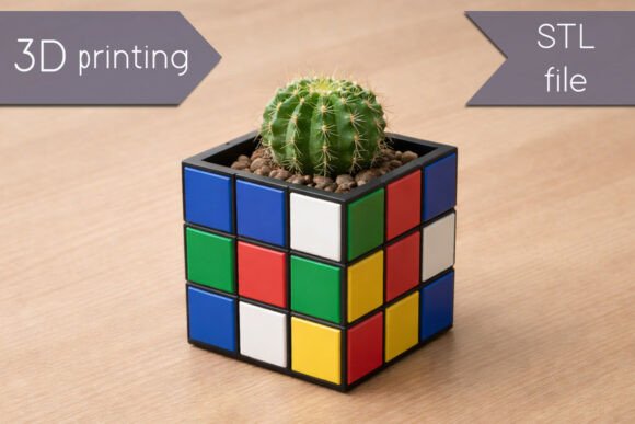 11 Most Profitable 3D Printing Models That Actually Sell 20 Creative planter pot Desk organizer STL 3D Printing 146499291 1 1 580x387 1