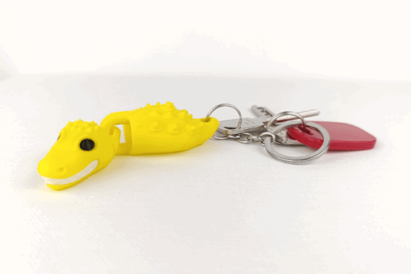11 Most Profitable 3D Printing Models That Actually Sell 18 CrocoDragon Keychain 3D Printing 152268341 3 580x387 1