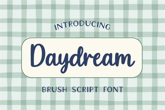 Handwritten Fonts for Vinyl Sticker Labels: 26 Best Cricut Picks 45 Daydream Fonts 145504769 1 1 580x387 1