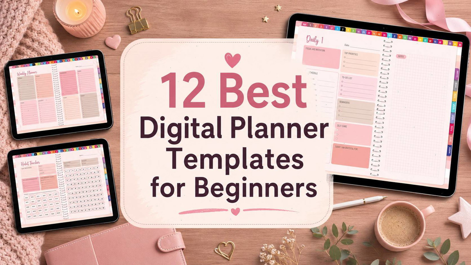 Digital Planner Templates for Beginners 12 Effortless Picks