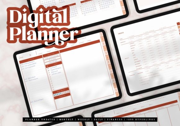 13 Best Digital Planner Bundles for Effortless Daily Planning 24 Digital Planner for Goodnotes Graphics 7492554 1 1 580x406 1 1