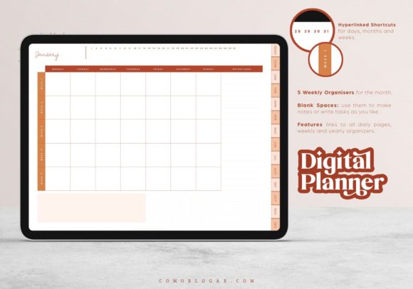 13 Best Digital Planner Bundles for Effortless Daily Planning 25 Digital Planner for Goodnotes Graphics 7492554 3 580x406 1