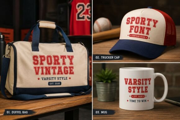 17 Collegiate Fonts: Powerful Picks for Logos & Jerseys 17 Double Jersey Fonts 152305387 4 580x387 1