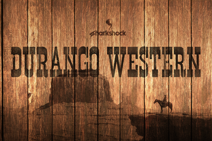15 Best Western Slab Serif Fonts for Logos and Branding 8 Durango Western by Sharkshock