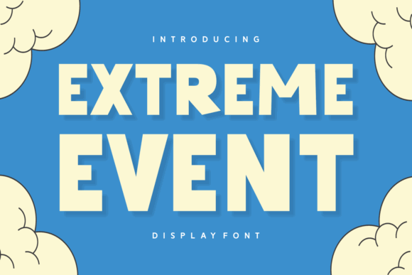 Playful Fonts for Logos: 13 Bold Picks You’ll Love 38 Extreme Event Fonts 124899762 1 1 580x387 1