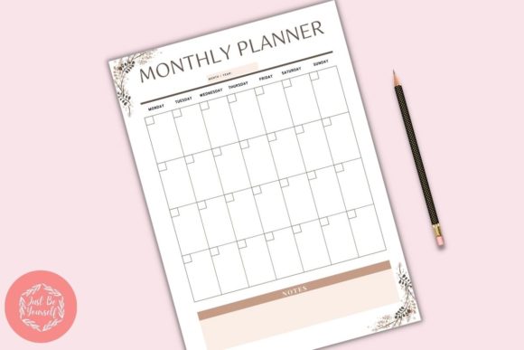 15 Undated Digital Planner: Brilliant Templates You’ll Love 27 FREE Undated Monthly Digital Planner Graphics 25350377 580x387 1