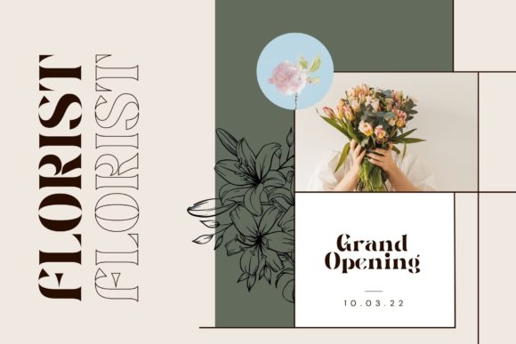 Premium Fonts: 20 Powerful Choices Designers Will Love 43 Fashion Stencil Fonts 30337550 3 580x387 1