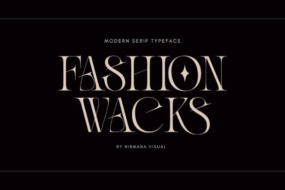 Premium Fonts: 20 Powerful Choices Designers Will Love 61 Fashion Wacks Fonts 29376783 1 1 580x387 1