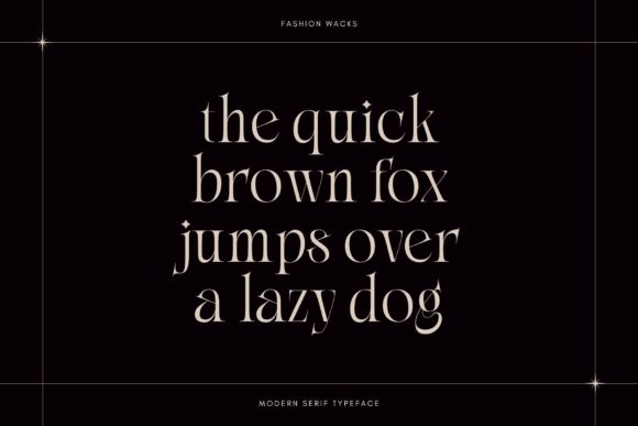 Premium Fonts: 20 Powerful Choices Designers Will Love 62 Fashion Wacks Fonts 29376783 5 580x387 1