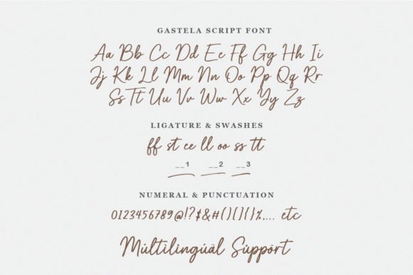 40 Best Brush Script Fonts for Elegant Wedding Invitations 80 Gastela Fonts 94166688 8 580x387 1