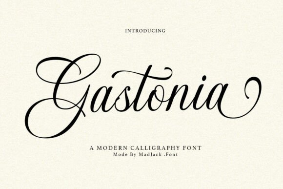 Calligraphy Fonts for Wedding Invitations: 10 Stunning Picks 11 Gastonia Script Fonts 132555057 1 1 580x387 1