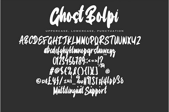 40 Best Brush Script Fonts for Elegant Wedding Invitations 47 Ghost Bolpi Fonts 149367132 6 580x386 1