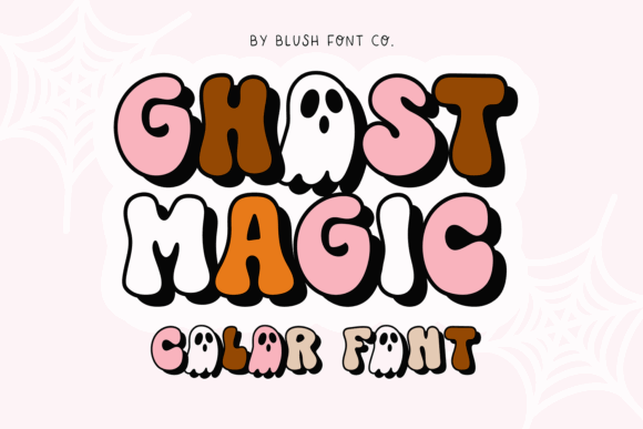 Spooky Color Fonts: 13 Best Halloween Picks for 2026 3 Ghost Magic Color Fonts 81650629 1 1 580x387 1