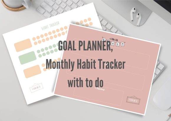 13 Monthly Planner Templates for Goals, Tasks and Events 37 Goal planner and monthly habit tracker templates with to-do sections.