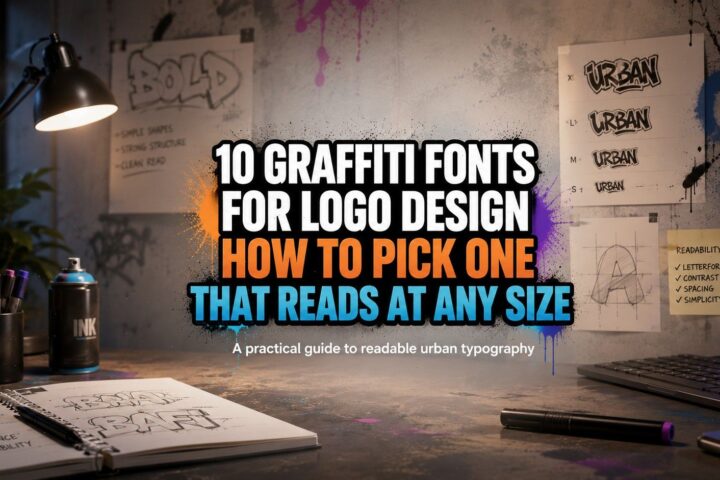 Graffiti Fonts for Logos 10 Bold, Readable Picks