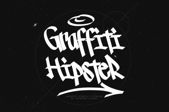 Premium Fonts: 20 Powerful Choices Designers Will Love 18 Graffiti Hipster Fonts 62237755 1 1 580x387 1
