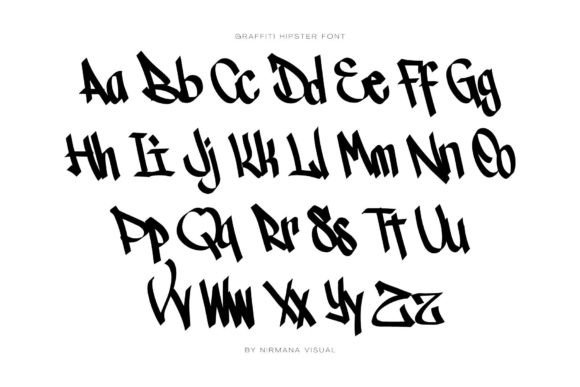 Premium Fonts: 20 Powerful Choices Designers Will Love 19 Graffiti Hipster Fonts 62237755 4 580x387 1