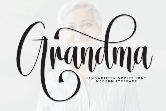 16 Soft Aesthetic Fonts: Beautiful Picks for Feminine Designs 29 Grandma Fonts 94316592 1 1 580x387 1
