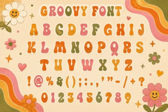 16 Best Aesthetic Fonts for Canva Designs 22 Groovy Berry Fonts 152500896 4 580x387 1