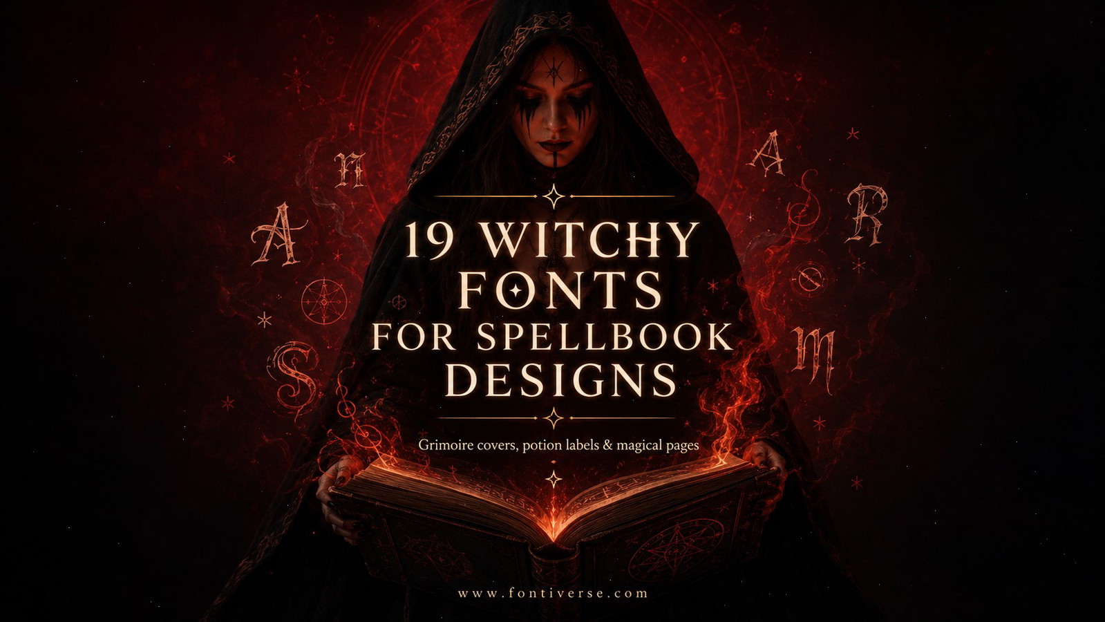 Halloween Witchy Fonts 19 Best Picks for Spellbooks