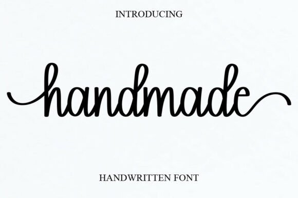 Modern Script Fonts: 10 Stunning Picks for Weddings & Branding 5 Handmade Fonts 131006625 1 1 580x387 1