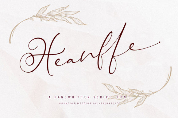 Calligraphy Fonts: 10 Stunning Picks for Elegant Designs 2 Heanffe by thomasaradea 580x387 1