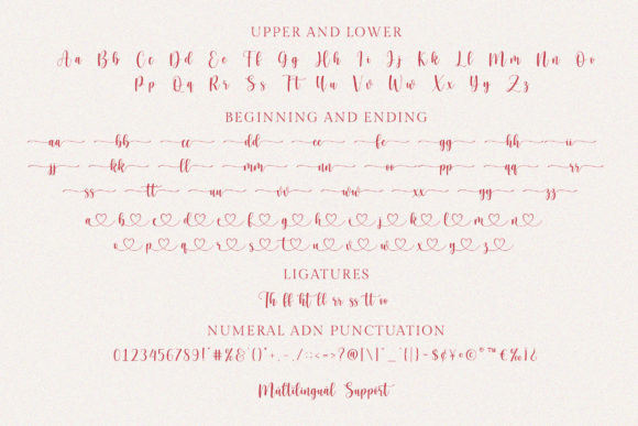 16 Handwritten Fonts for Commercial Use That Look Professional 36 Handwritten font sample showcasing uppercase, lowercase letters, ligatures, and numerals.