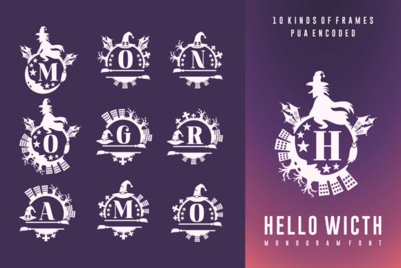 30 Best Halloween Fonts for Spooky Designs That Stand Out 5 Hello Witch Fonts 17777132 2 580x387 1