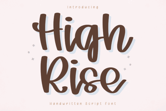 Lettering Fonts for Logo Design: 17 Stunning Picks You’ll Love 36 High Rise Fonts 148224504 1 1 580x387 1