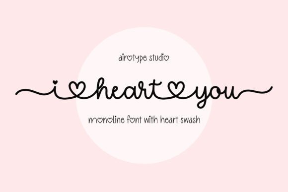 Modern Script Fonts: 10 Stunning Picks for Weddings & Branding 11 I Heart You Fonts 113056598 580x387 1