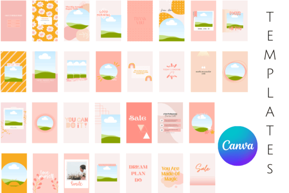25 Instagram Story Templates: Gorgeous Designs You’ll Love 16 Instagram Story Templates Canva Pastel Graphics 38316271 1 1 580x387 1