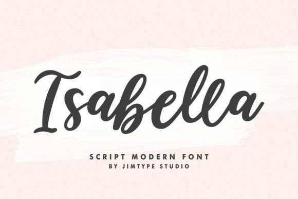 33 Best Feminine Script Fonts for Elegant Branding & Wedding Design 54 Isabella Fonts 85298901 1 1 580x387 1