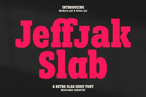 14 Fonts Similar to Rockwell Extra Bold: Bold Alternatives 21 Jeffjak Fonts 51227643 1 1 580x387 1