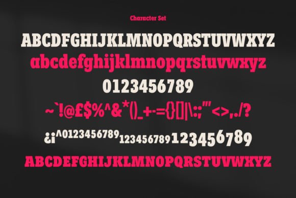 14 Fonts Similar to Rockwell Extra Bold: Bold Alternatives 22 Jeffjak Fonts 51227643 7 580x387 1