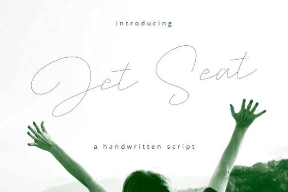 33 Best Feminine Script Fonts for Elegant Branding & Wedding Design 18 Jet Seat Fonts 18716328 1 1 580x386 1