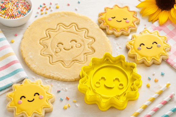 11 Most Profitable 3D Printing Models That Actually Sell 49 Kawaii Sun Cookie Cutter 3D Printing 151675341 1 1 580x387 1