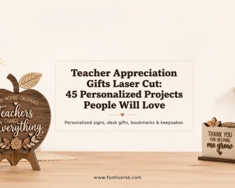 Laser Cut Teacher Appreciation Gifts 45 Personalized Ideas