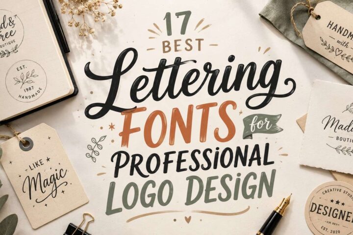 Lettering Fonts for Logo Design 17 Stunning Picks You’ll Love