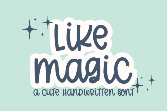 Lettering Fonts for Logo Design: 17 Stunning Picks You’ll Love 18 Like Magic Fonts 104289282 1 1 580x387 1