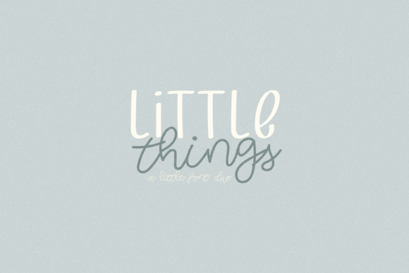 16 Handwritten Fonts for Commercial Use That Look Professional 25 Little Things Duo Fonts 12583755 1 1 580x387 1