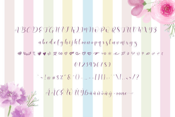 Calligraphy Fonts: 10 Stunning Picks for Elegant Designs 12 Lovea Script Doodle by Khurasan 8 580x386 1