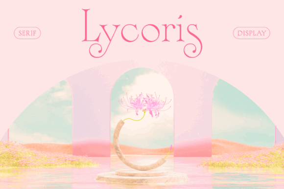 16 Best Aesthetic Fonts for Canva Designs 11 Lycoris Fonts 31531209 1 1 580x387 1