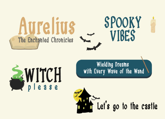 Halloween Witchy Fonts: 19 Best Picks for Spellbooks 17 Magic and Spell Fonts 77693517 3 580x418 1
