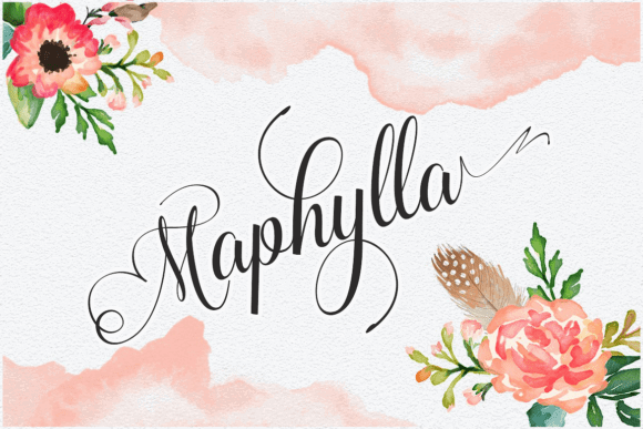 Calligraphy Fonts for Wedding Invitations: 10 Stunning Picks 6 Maphylla Fonts 139500119 1 1 580x387 1
