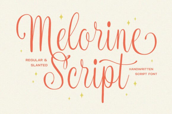 Modern Script Fonts: 18 Gorgeous Picks for Branding 5 MelorineScript Fonts 137453691 1 1 580x386 1