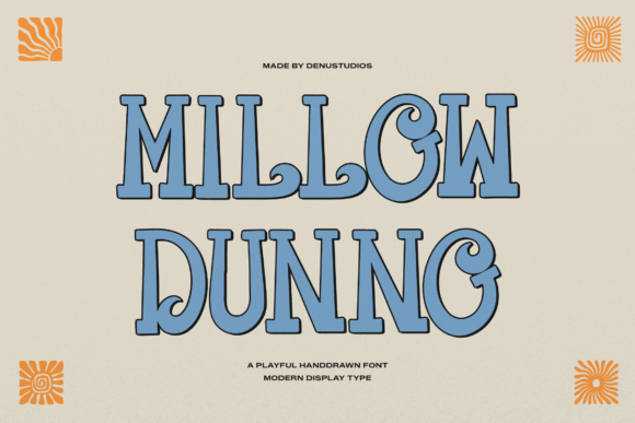 14 Fonts Similar to Rockwell Extra Bold: Bold Alternatives 41 Millow Dunno Fonts 147161179 1 1 580x387 1