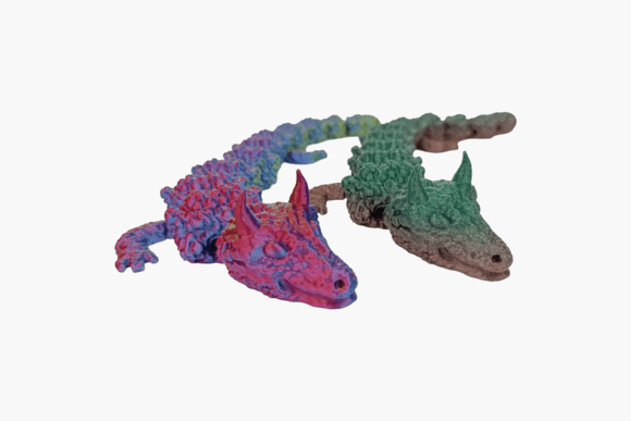 11 Most Profitable 3D Printing Models That Actually Sell 11 Mineral Flexi Dragon 3D Printing 141701886 2 580x387 1