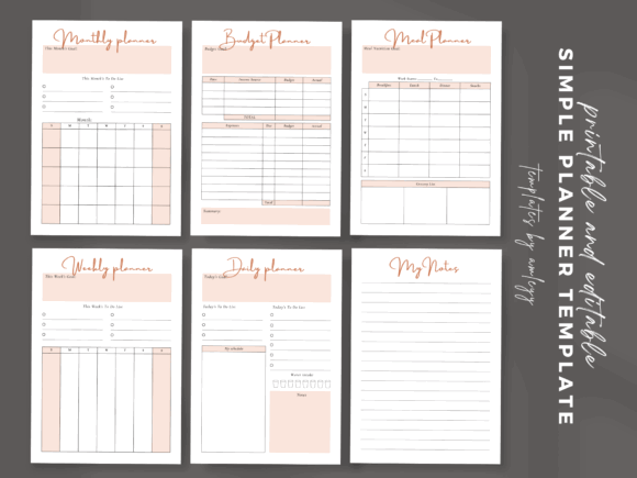 Top 11 Aesthetic Digital Planner Templates: Beautiful Picks 22 Minimal Digital Planner Template Graphics 111609786 1 1 580x435 1 1