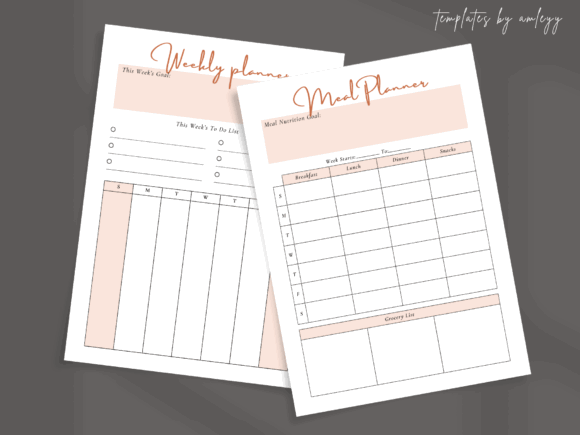 13 Best Digital Planner Bundles for Effortless Daily Planning 15 Minimal Digital Planner Template Graphics 111609786 3 580x435 1