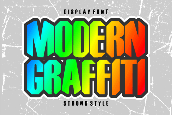 20 Best Graffiti Fonts for T-Shirt Design That Print Well 13 Modern Graffiti Fonts 138859320 1 1 580x386 1
